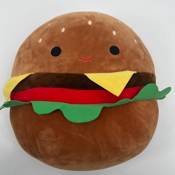 Squishmallows Toys Carl The Cheeseburger Squishmallow Poshmark